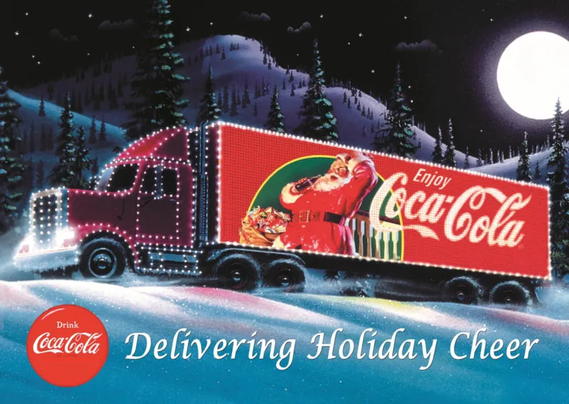 Coca-Cola: Weihnachtskarawane