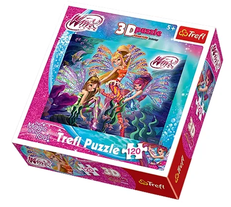 3D Effektpuzzle: Winx