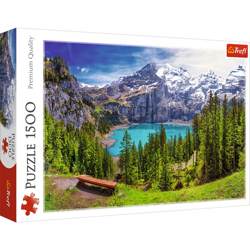 Lake Oeschinen, Alps, Switzerland