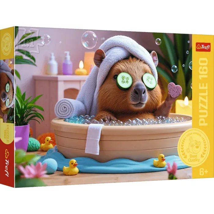 Capybara im Spa