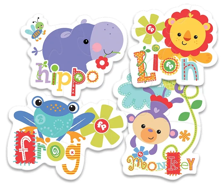 My First Puzzles - Bunte Tiere