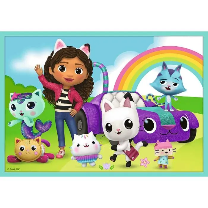 10 Puzzles - Gabby's Dollhouse