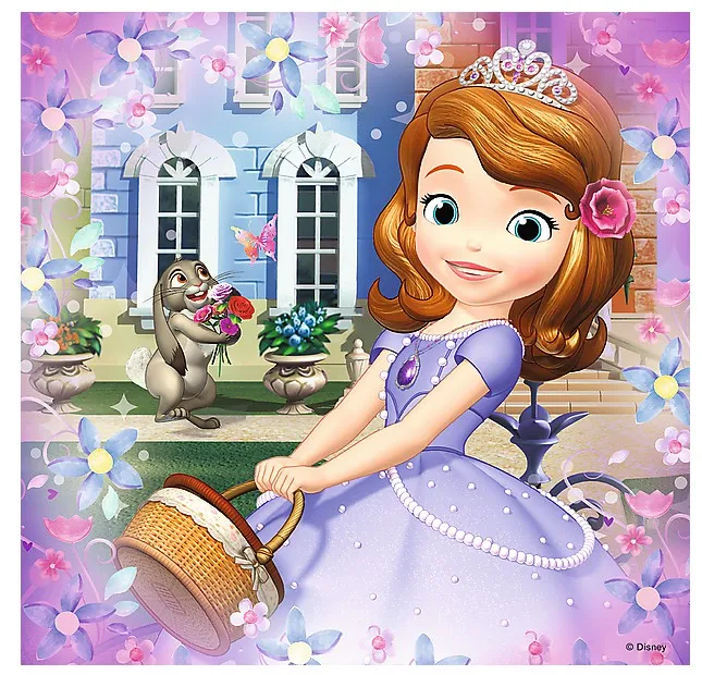 3 Puzzles - Disney Sofia die Erste