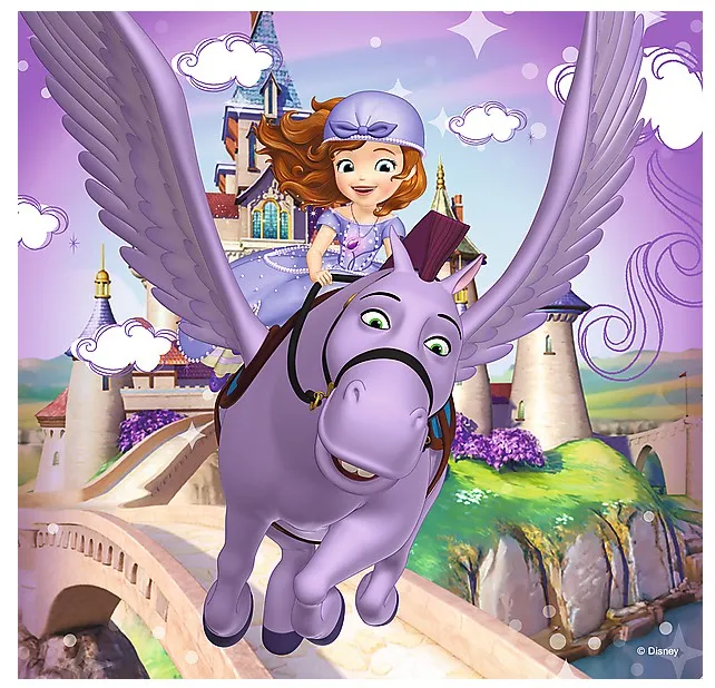 3 Puzzles - Disney Sofia die Erste
