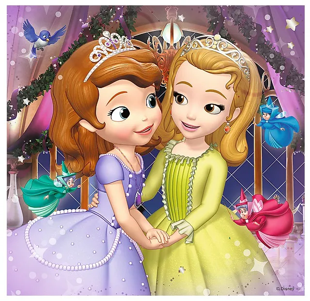 3 Puzzles - Disney Sofia die Erste