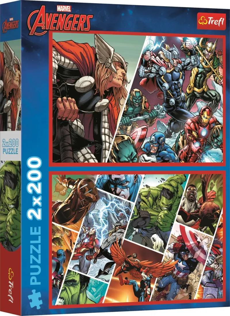2 Puzzles - Verteidiger Der Welt - Disney Marvel The Avengers