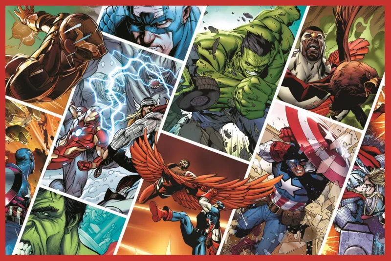 2 Puzzles - Verteidiger Der Welt - Disney Marvel The Avengers