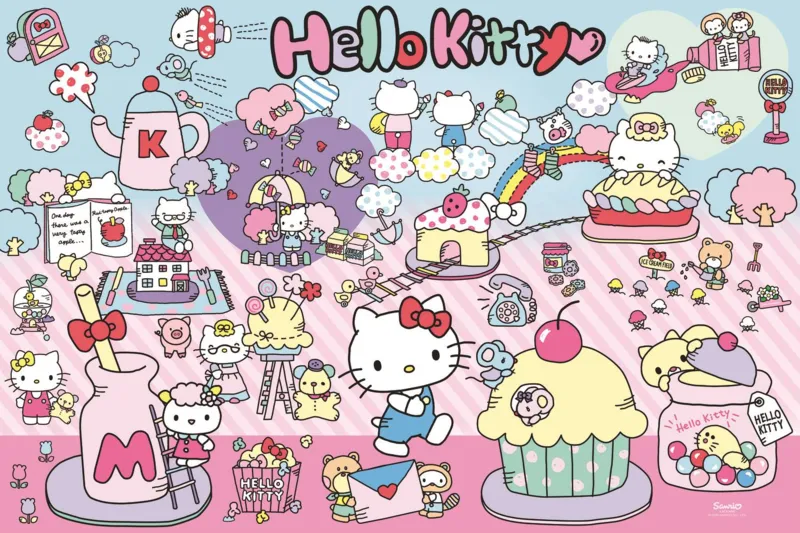 XXL Teile - Die Welt von Hello Kitty - Hello Kitty