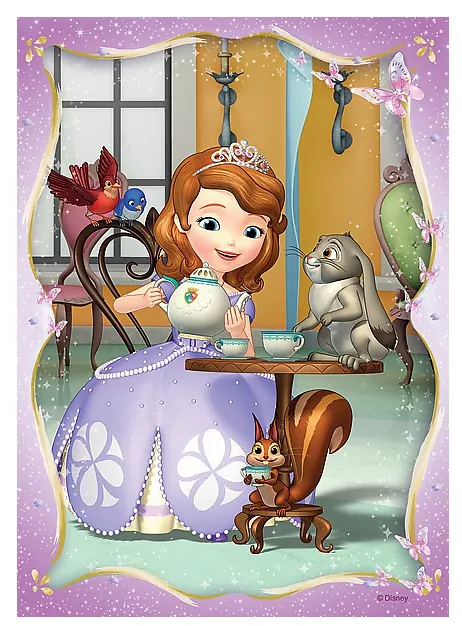4 Puzzles - Disney Sofia die Erste