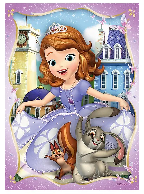 4 Puzzles - Disney Sofia die Erste