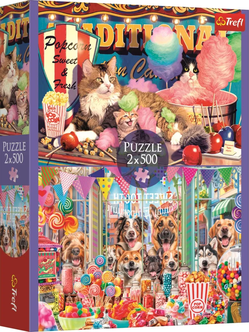 2 Puzzles - Flauschige Freunde