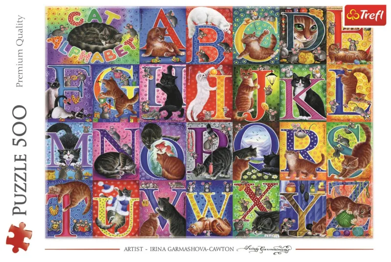 Katzen-Alphabet