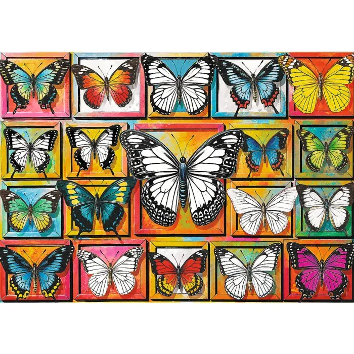 Puzzle Creative - Schmetterlings-Sammlung