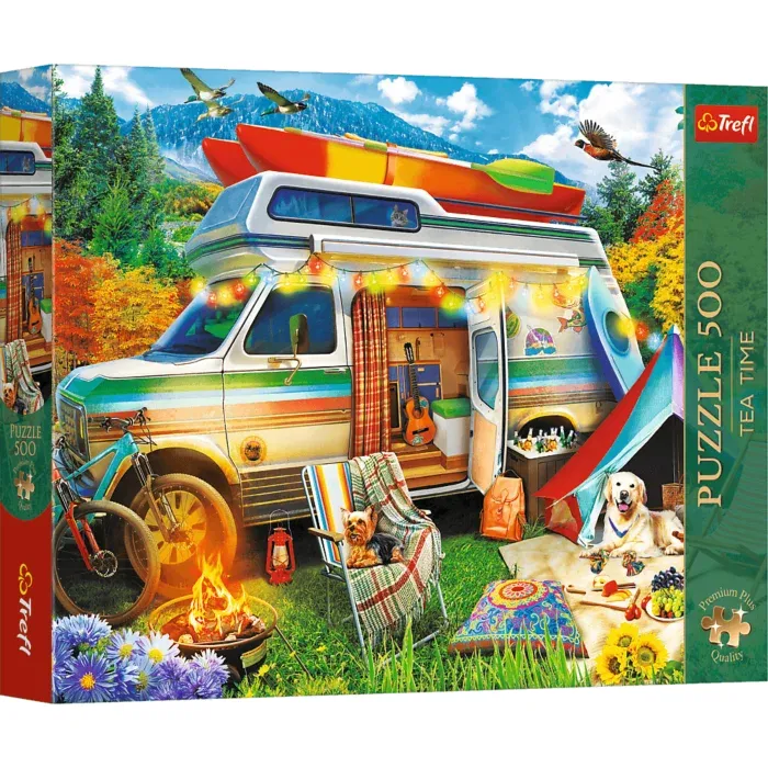 Europäische Puzzlemeisterschaft - Tea Time - Wohnwagen