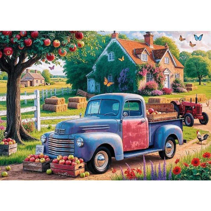 Europäische Puzzlemeisterschaft - Tea Time - Truck