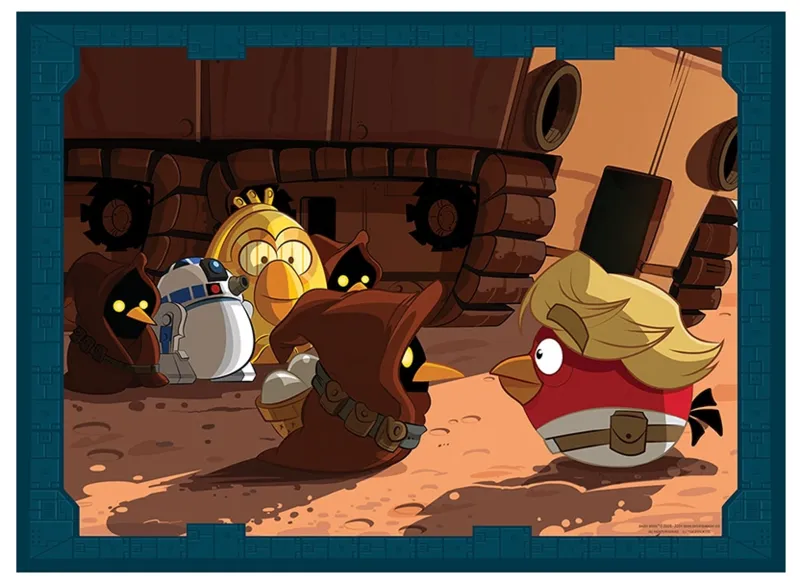 4 Puzzles - Angry Birds