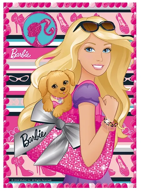 4 Puzzles - Barbie