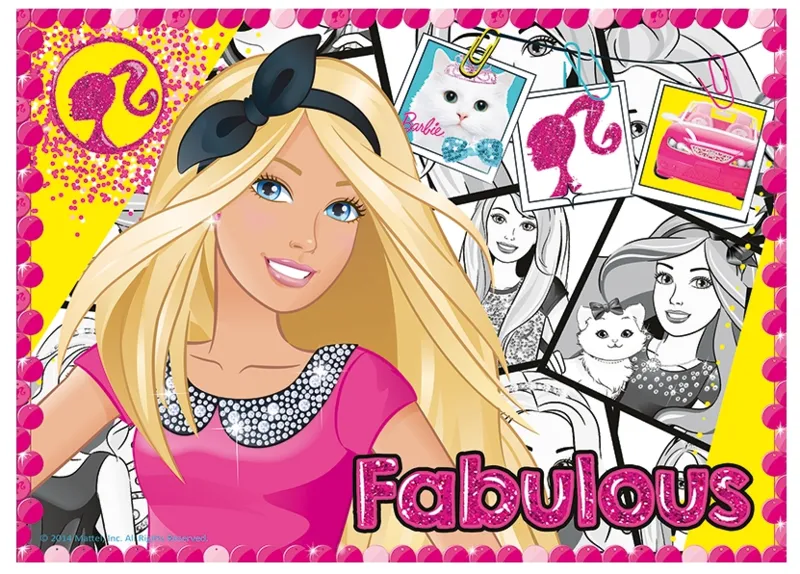 4 Puzzles - Barbie