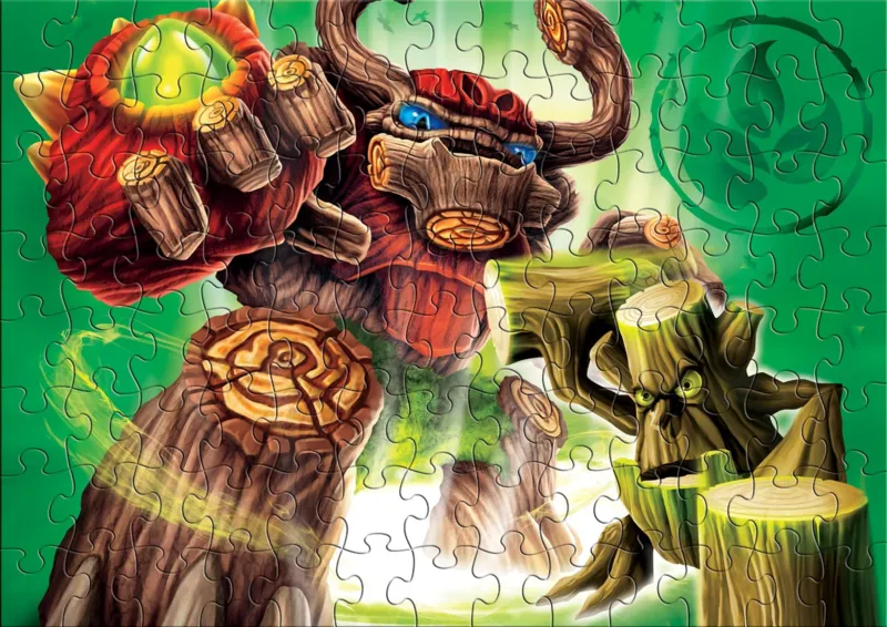 Skylanders Giants - Metallisierte Puzzle