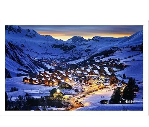 Puzzle aus Kunststoff - Französische Alpen