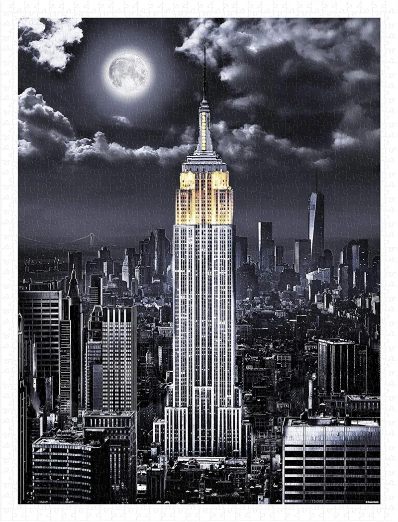 Puzzle aus Kunststoff - Darren Mundy - Empire State Building