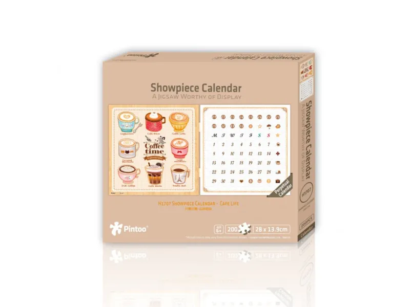 Puzzle-Kalender - Coffee Time