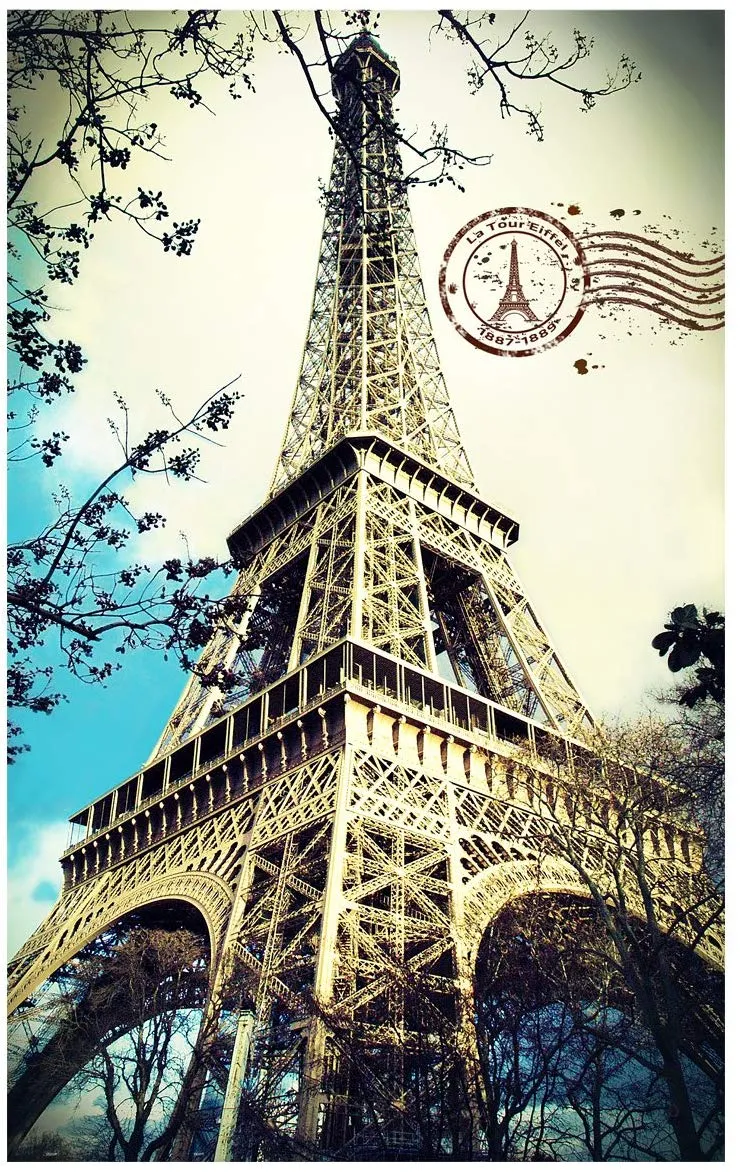 Puzzle aus Kunststoff - Eiffelturm