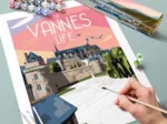 Malen Nach Zahlen - Stadtmauer von Vannes