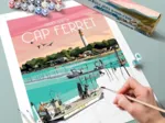 Malen Nach Zahlen - Cap Ferret