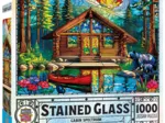 Stained Glass - Einsames Cottage