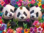 Panda-Trio