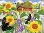 Rosalyn Solomon - Sunflowers and Blackbirds
