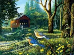 Terry Doughty - Sleepy Hollow Blue Birds