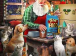 XXL Teile - Santa and His Pets
