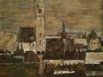 Egon Schiele: Stein an der Donau II, 1913