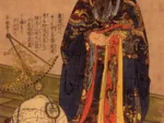 Estampe Japonaise, Utagawa Kuniyoshi: Portrait of Chicasei Goyô, 1827-1830