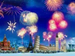 Silvester auf der ganzen Welt