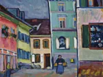 Wassily Kandinsky: Murnau, Top of the Johannisstrasse, 1908