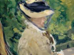 Edouard Manet - Frau Manet, 1880