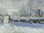 Claude Monet - Die Elster, 1868-1869