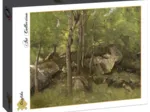 Jean-Baptiste-Camille Corot: Rocks in the Forest of Fontainebleau, 1860-1865