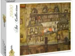 Egon Schiele: Façade sur la Rivière, 1915