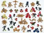 Laser-Puzzle aus Holz - Cycles Peugeot