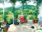 Panorama - Der Gast auf der Veranda