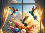 Symphonie aus Blüten und Flügeln