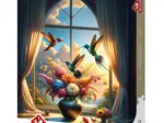 Symphonie aus Blüten und Flügeln