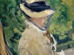 Edouard Manet - Frau Manet, 1880