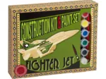 3D Puzzle aus Holz + Farben - Flugzeug