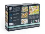 4 Puzzles - Dorfplatz im Wandel der Jahreszeiten