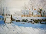 Claude Monet - The Magpie, 1869